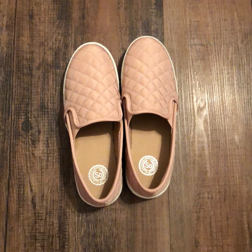 Women’s Pink Slide-On Sneakers